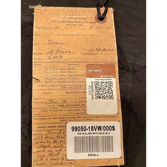 Harley-Davidson Applique Logo Slim Fit Short - Picture 5 of 7